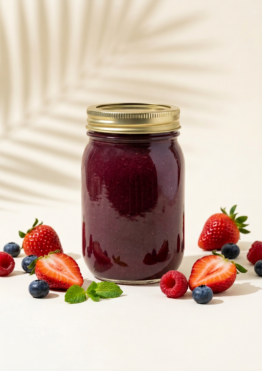 Mixed Berries sea moss gel