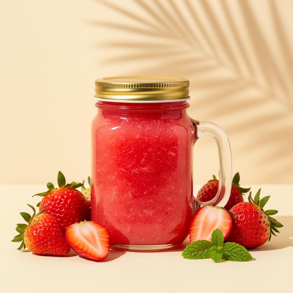 Strawberry sea moss gel